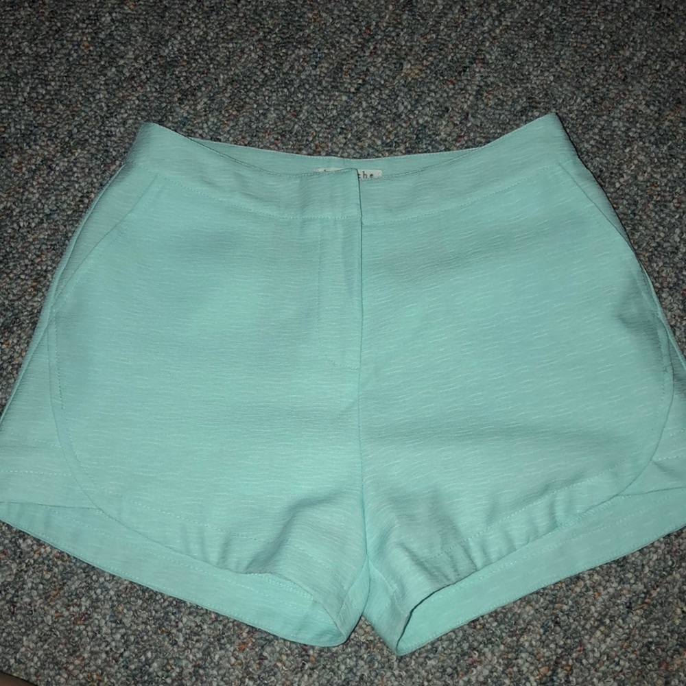 High wasted shorts.